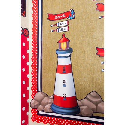 Sailing Into...Bulletin Board Display Set