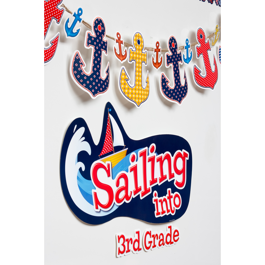 Sailing Into...Bulletin Board Display Set