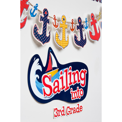 Sailing Into...Bulletin Board Display Set