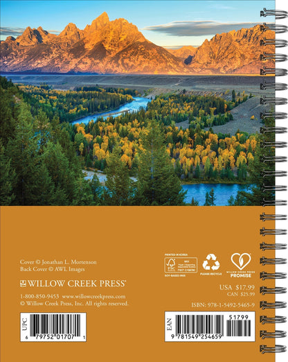 National Parks 2026 6.5" x 8.5" Engagement Calendar