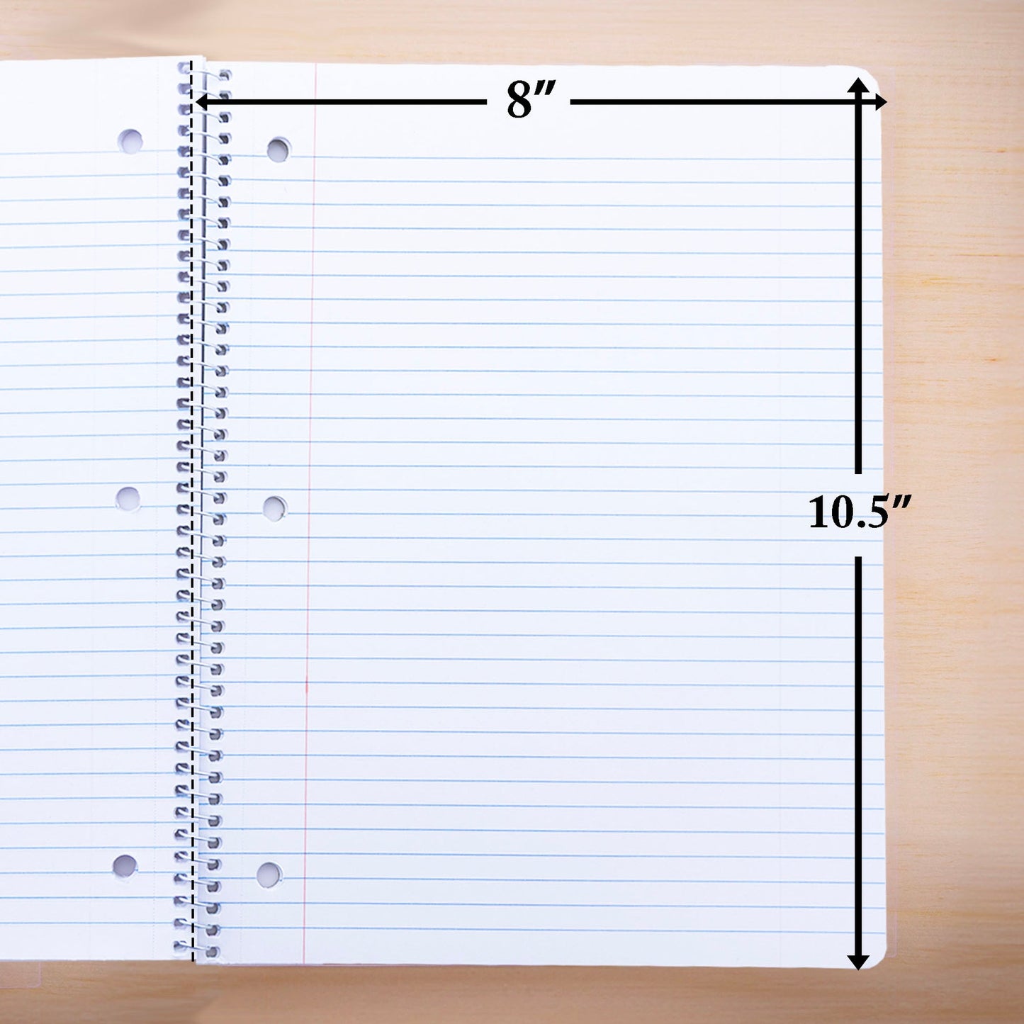 Pastel 1-Subject Spiral Notebook, College-Ruled