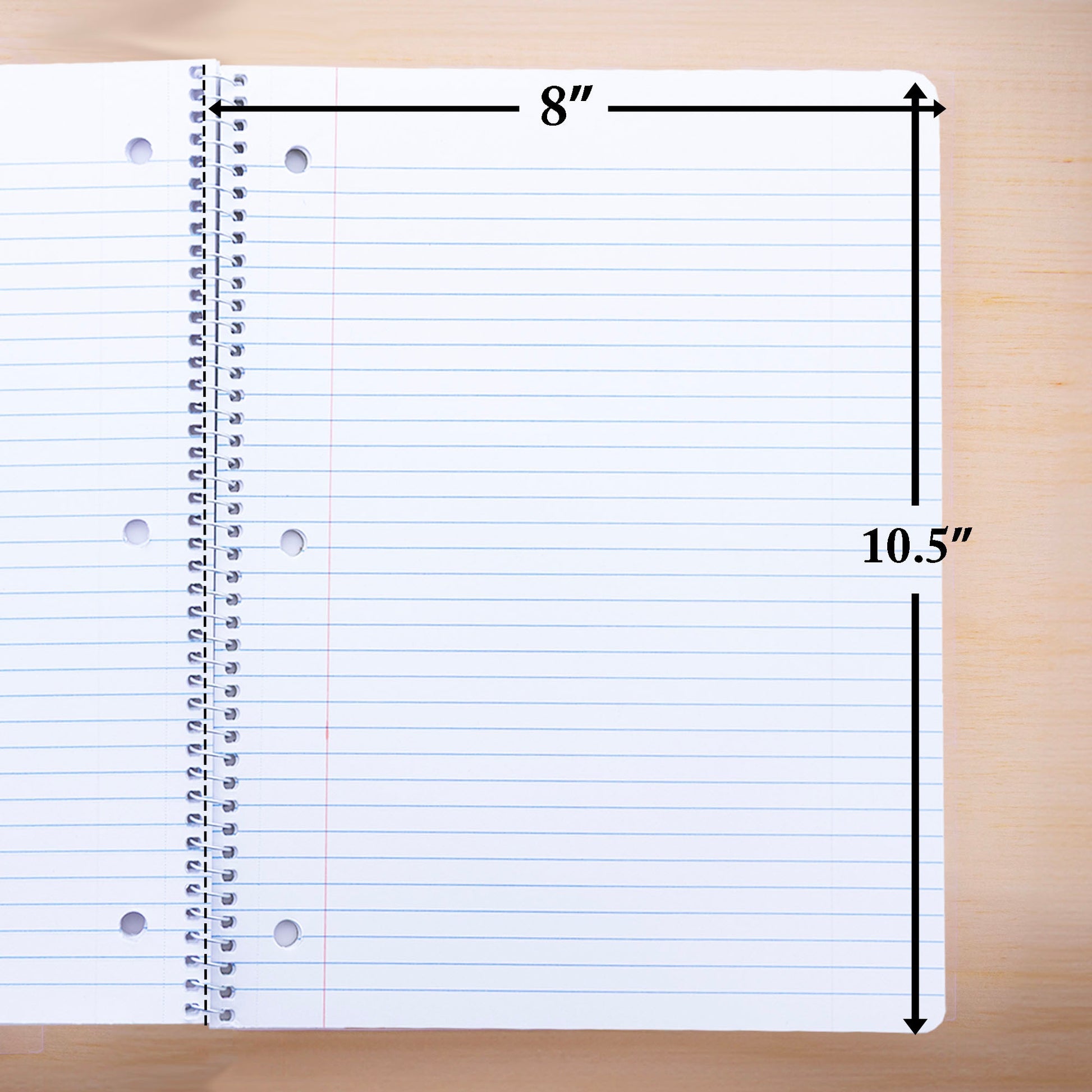 Pastel 1-Subject Spiral Notebook, College-Ruled