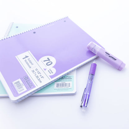 Pastel 1-Subject Spiral Notebook, College-Ruled