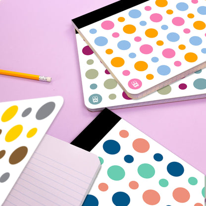 College Ruled Polka Dot Composition Book, 100 Sheets