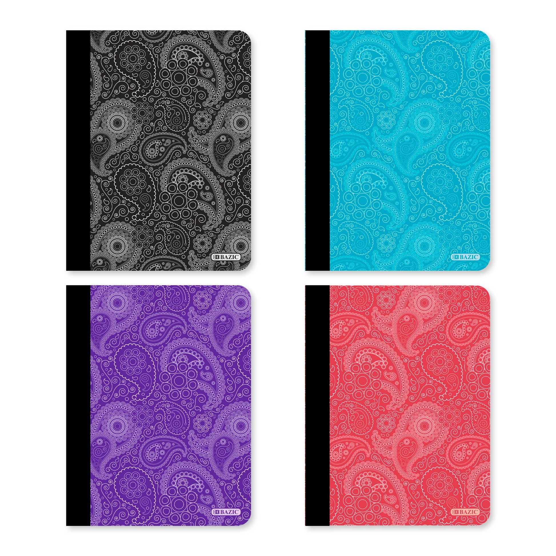 Paisley Composition Notebook, College-Ruled