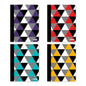 Geometric Composition Notebook, College-Ruled