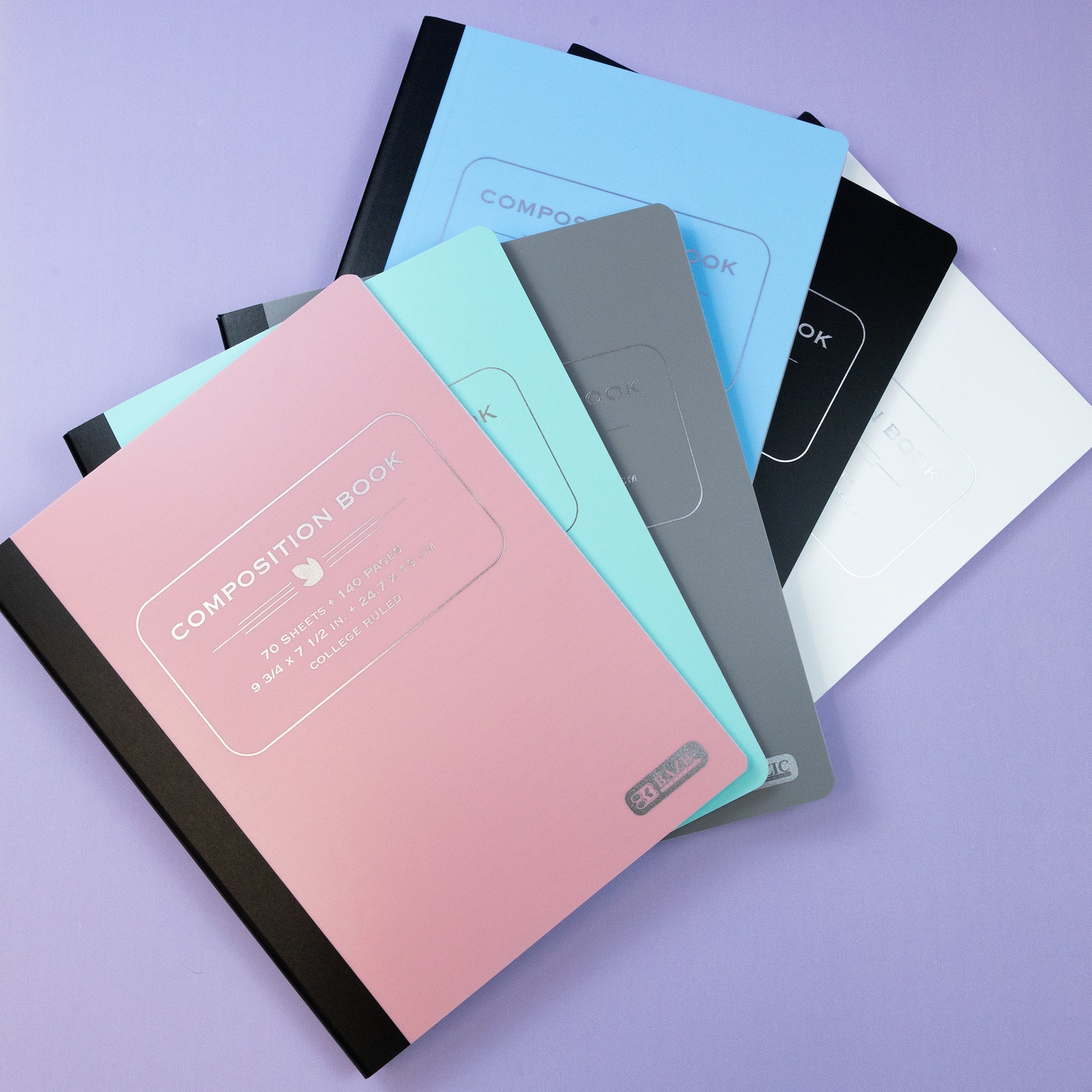 Pastel Poly Composition Notebook, College-Ruled