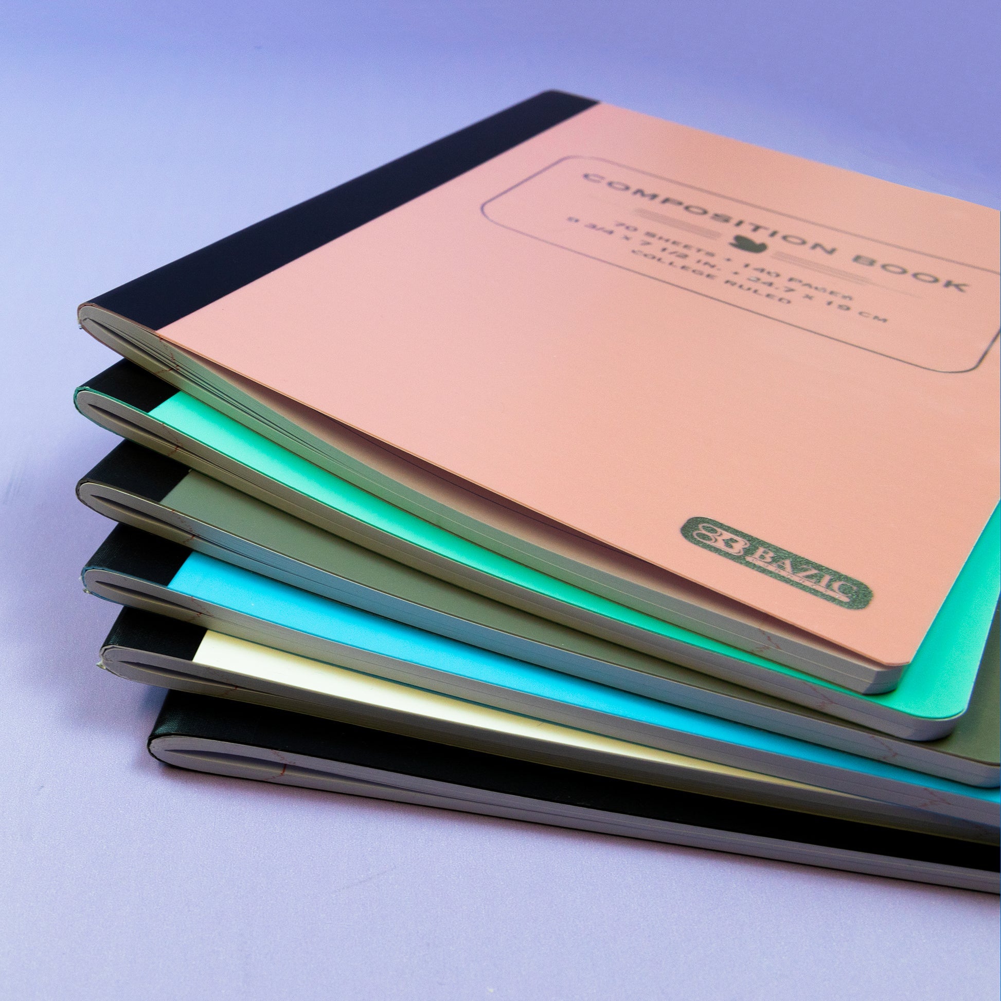 Pastel Poly Composition Notebook, College-Ruled