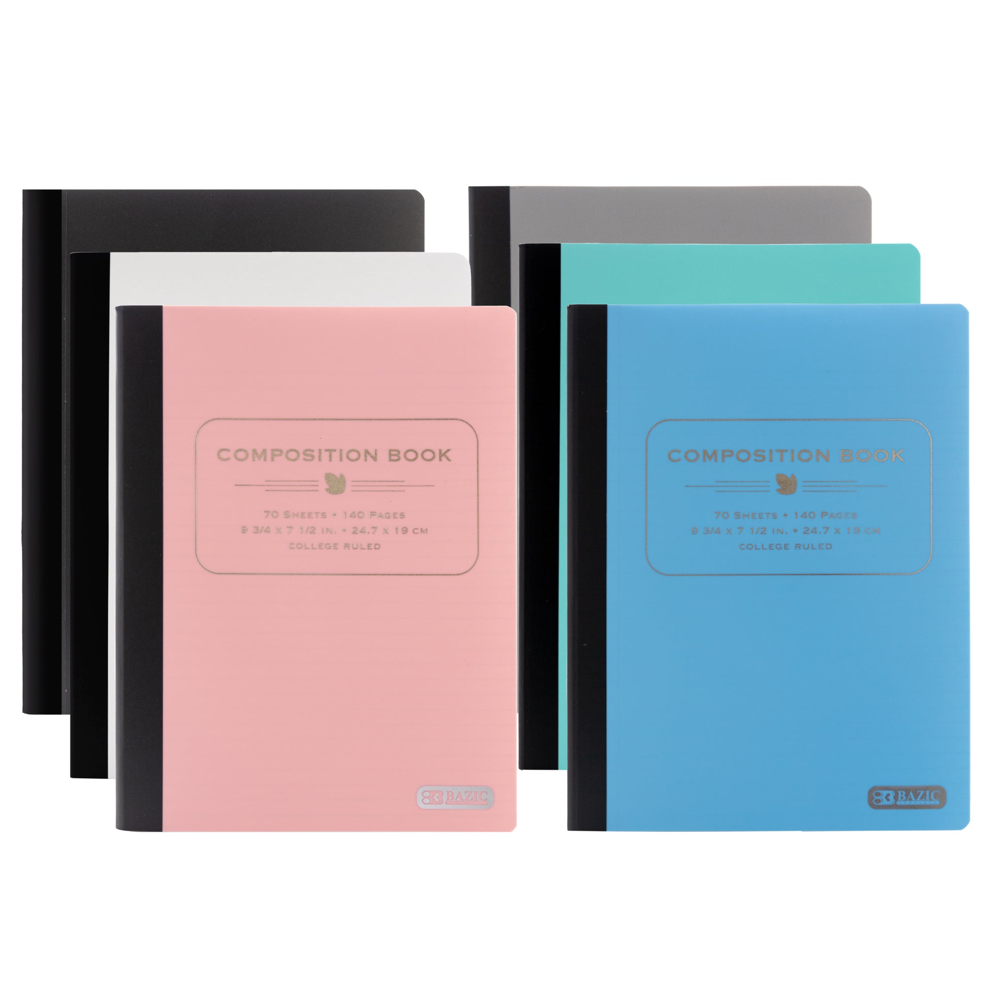Pastel Poly Composition Notebook, College-Ruled