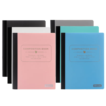 Pastel Poly Composition Notebook, College-Ruled