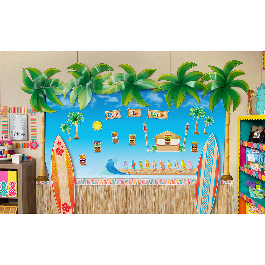 Surfs Up Board Bulletin Display Set