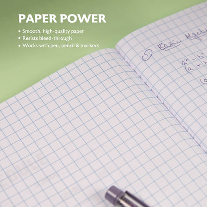 Quad-Ruled Composition Notebook, 4 Sq/in Grid