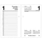 AT-A-GLANCE® 2026 Daily Loose-Leaf Desk Calendar Refill, Standard, 3 1/2" x 6"