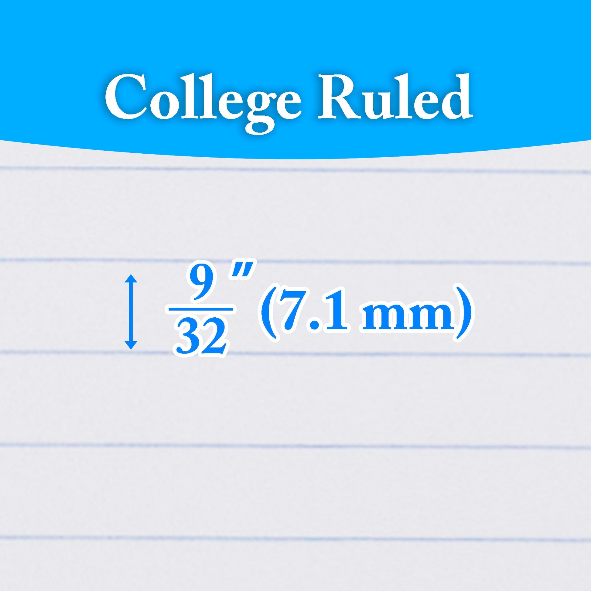 3-Subject Spiral Notebook, College-Ruled