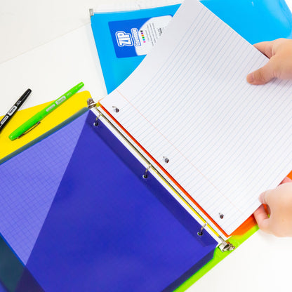College Ruled Filler Paper, 100 Sheets, 3-Hole Punched