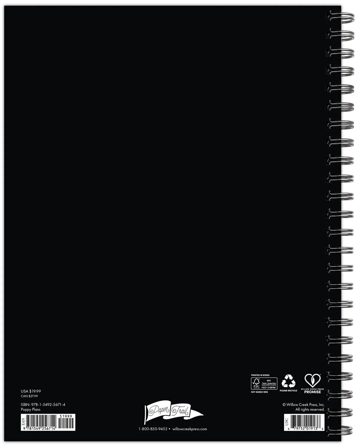 Poppy Plans 2026 8.5 X 11 Weekly Monthly Softcover Planner [9781549256714]
