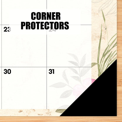 Botanical Garden 2026 17" x 12" Small Monthly Desk Pad