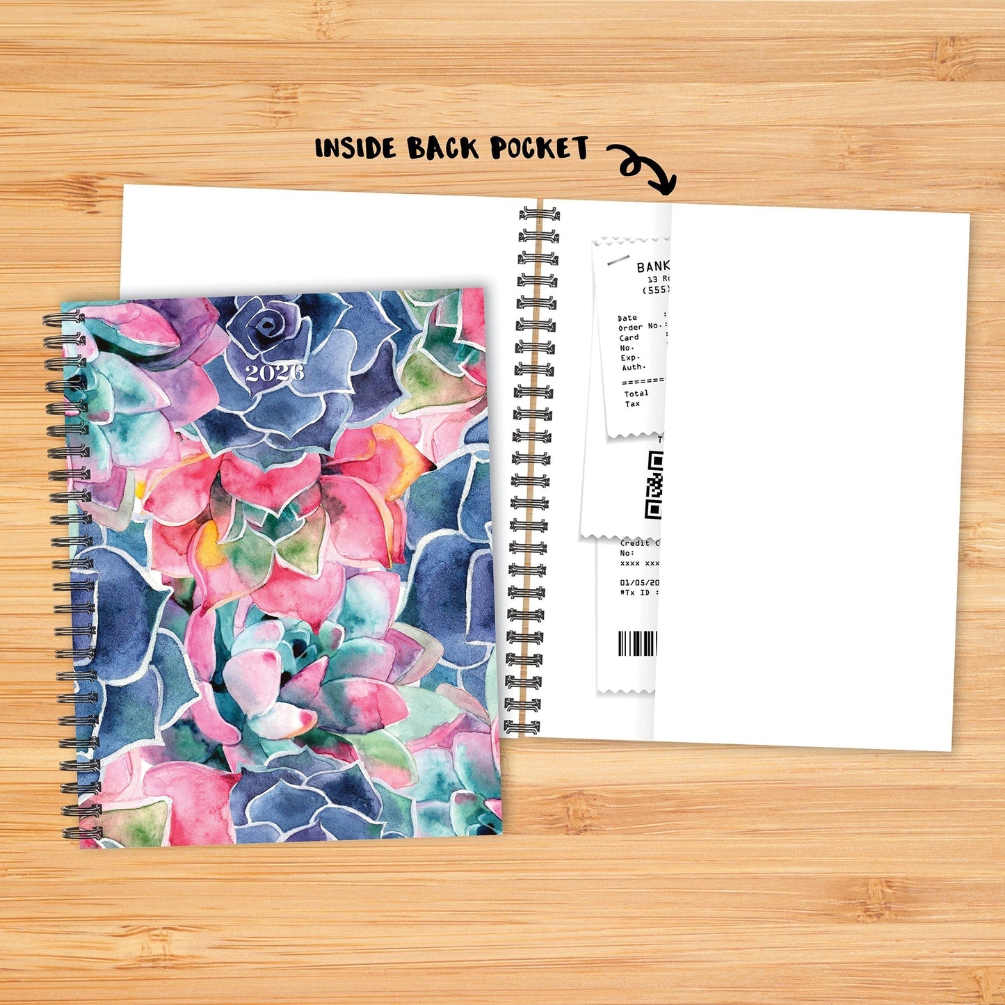 So Very Succulent 2026 8.5" x 11" Weekly Monthly Softcover Planner