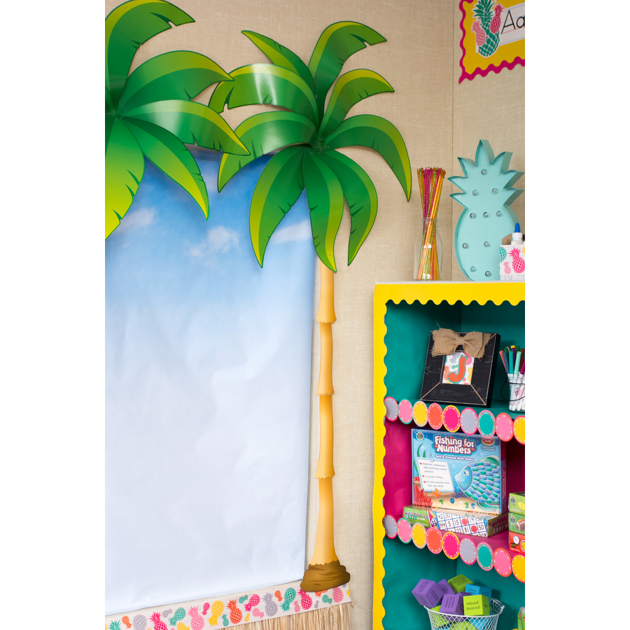 Tropical Trees Bulletin Board Display Set