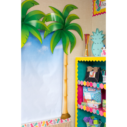 Tropical Trees Bulletin Board Display Set