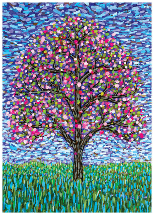 Inside a Tree (Pink Tree) Card [3041BL]