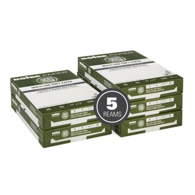 Boise X-9 Multi-Use Printer & Copy Paper, White, Ledger (11" x 17"), 2500 Sheets Per Case, 20 Lb, 92 Brightness