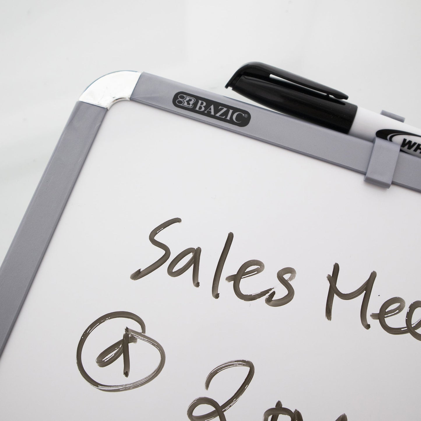 Aluminum Frame Magnetic Dry Erase Board, 11 x 14 in