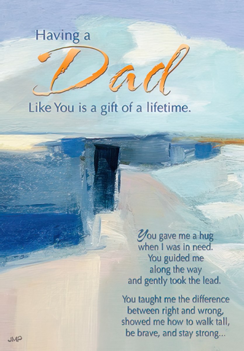 Life's Best Present | Heartfelt Father's Day Greeting Card