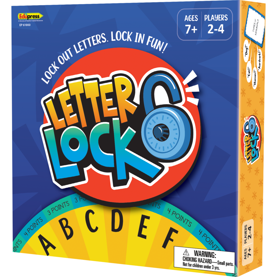 Letter Lock Board Game