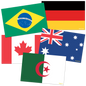 International Flags Accents