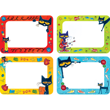 Pete the Cat Name Tags/Labels - Multi-Pack