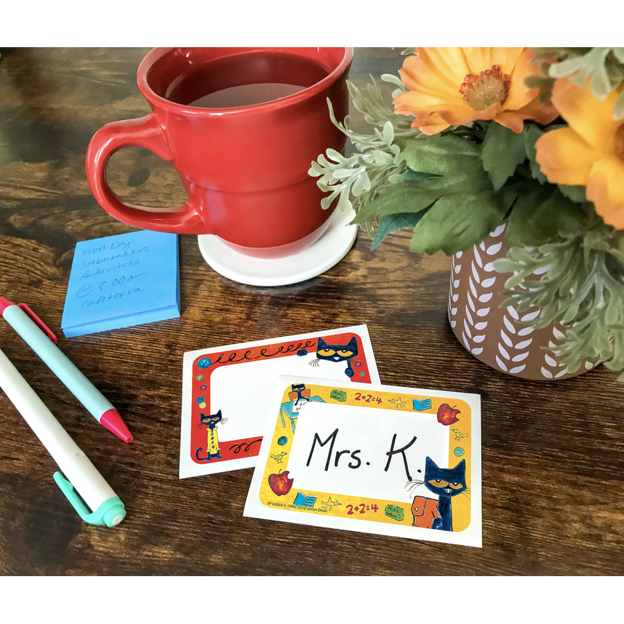 Pete the Cat Name Tags/Labels - Multi-Pack