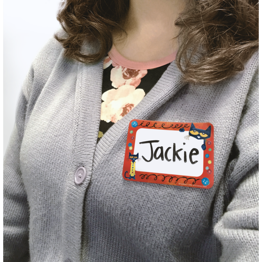 Pete the Cat Name Tags/Labels - Multi-Pack