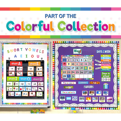 Colorful Calendar Bulletin Board