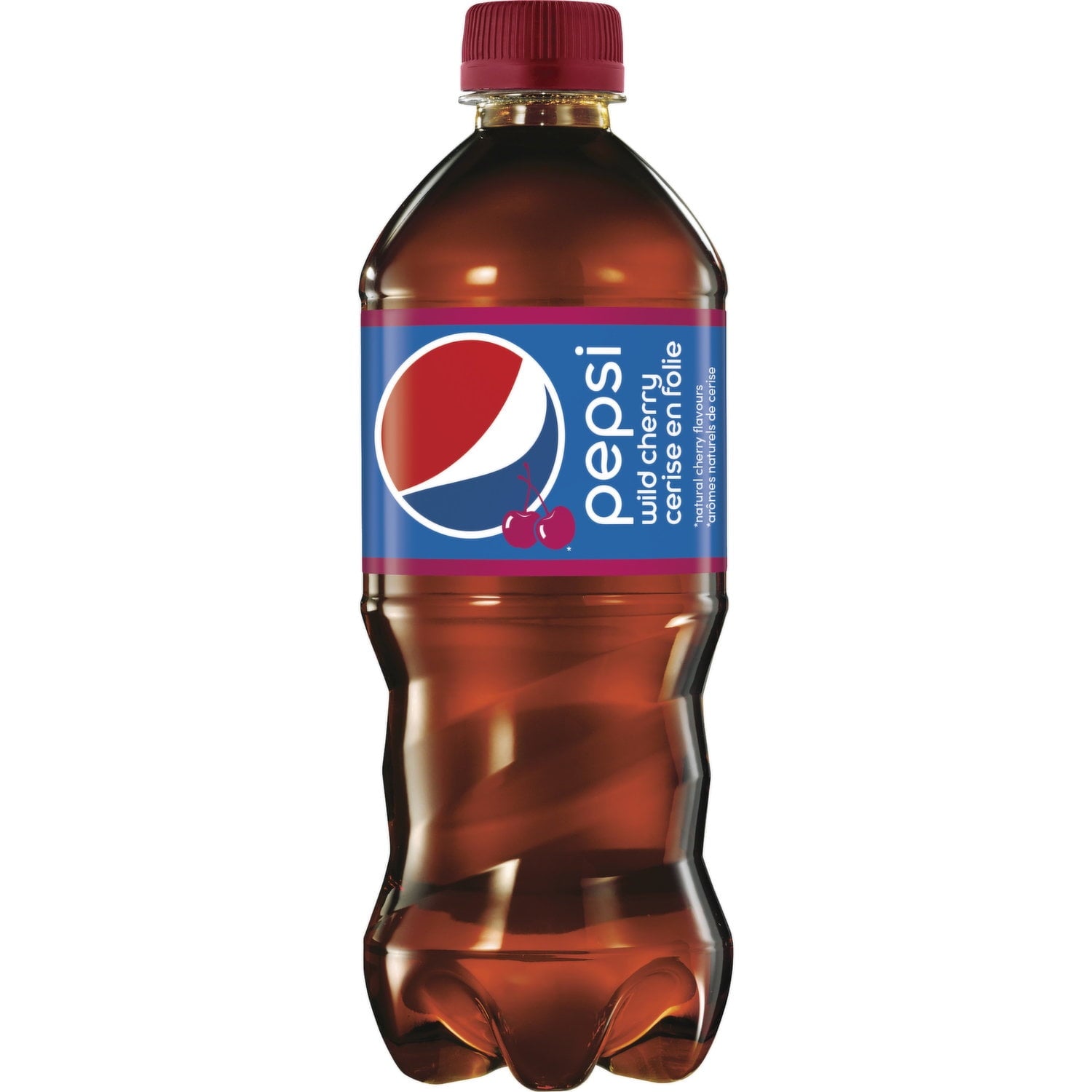 Pepsi Wild Cherry 20 oz Soda Bottles (Pack of 24)