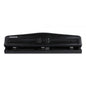 Universal 12-Sheet Deluxe Two- and Three-Hole Adjustable Punch, 9/32" Holes, Black
