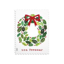 USPS Forever Stamps Books - Holiday Cheer (2025)