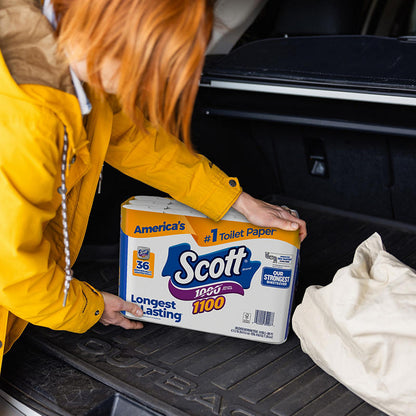Scott 1-Ply Toilet Paper, 36 pk./1,100 sheets per roll