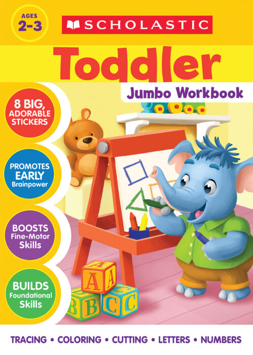 Scholastic Toddler Jumbo Workbook