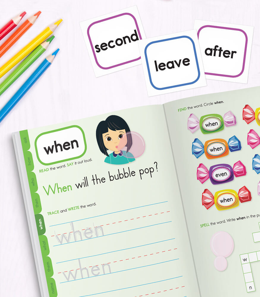 First Grade Sight Words Workbook Grade 1 Paperback