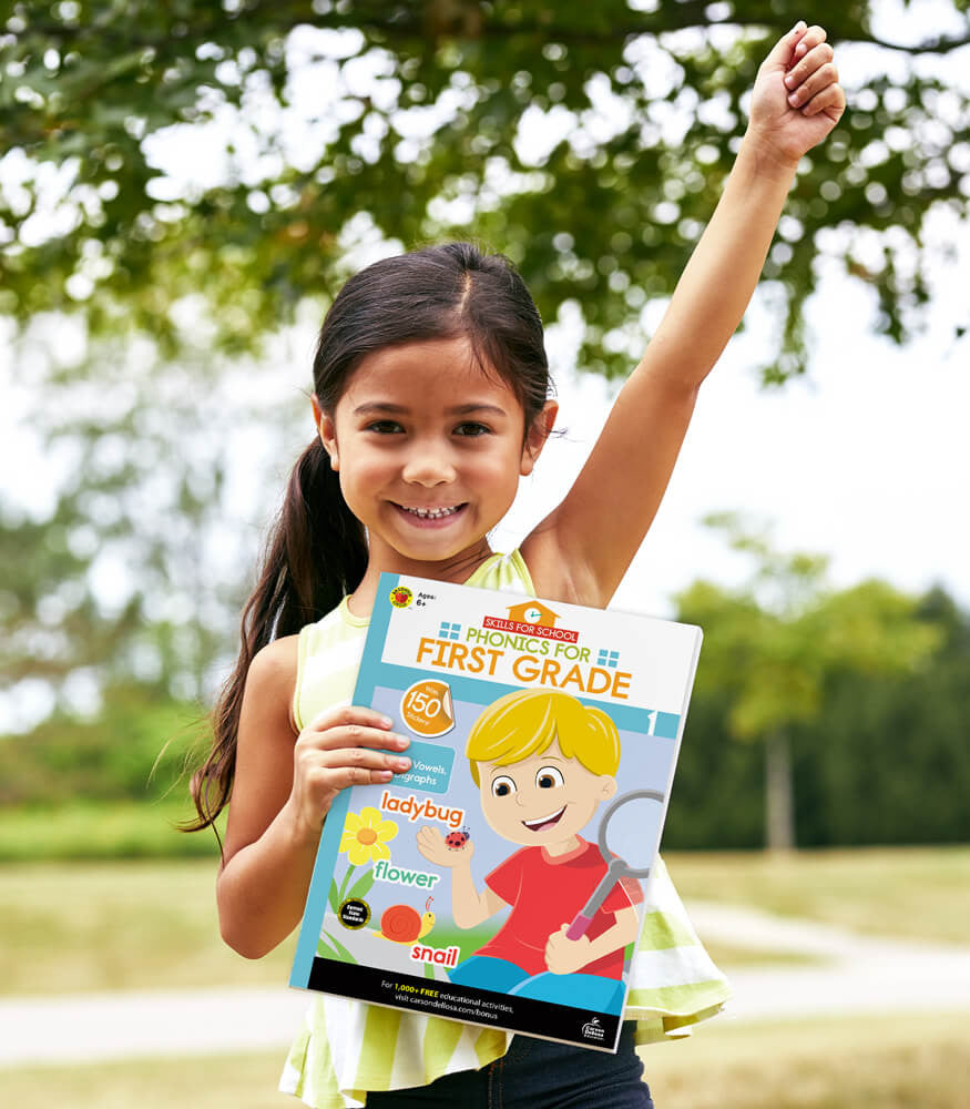 Phonics for First Grade Activity Book Grade 1 Paperback