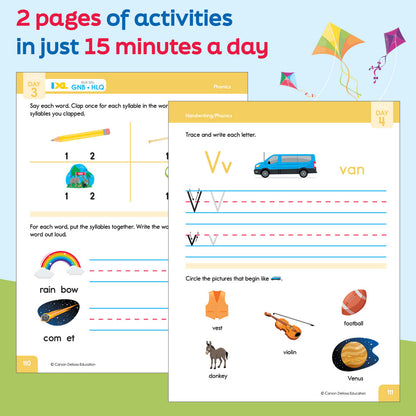 Summer Bridge Activities Workbook Grade PK-K Paperback