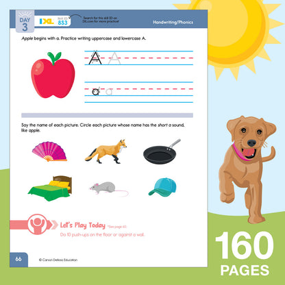 Summer Bridge Activities Workbook Grade K-1 Paperback