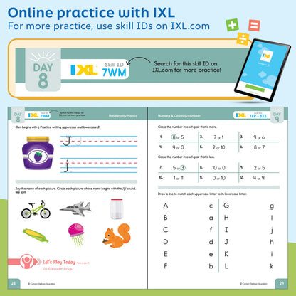 Summer Bridge Activities Workbook Grade K-1 Paperback