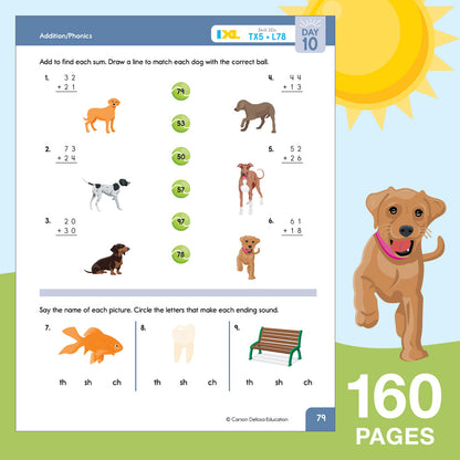 Summer Bridge Activities Workbook Grade 1-2 Paperback