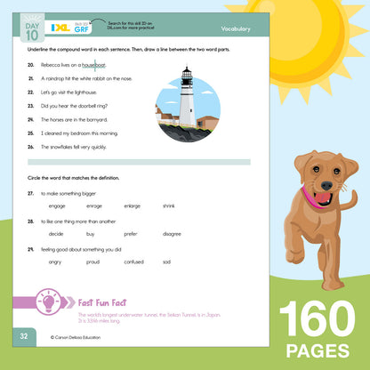 Summer Bridge Activities Workbook Grade 2-3 Paperback