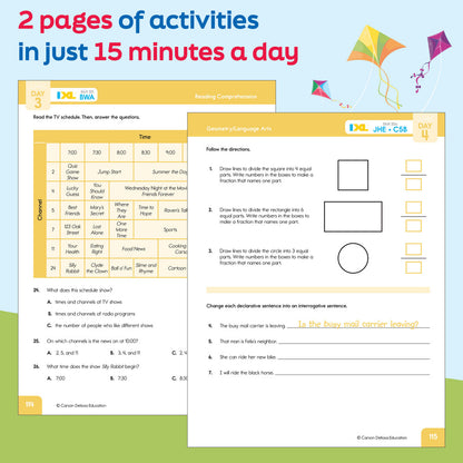 Summer Bridge Activities Workbook Grade 2-3 Paperback