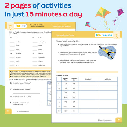 Summer Bridge Activities Workbook Grade 5-6 Paperback