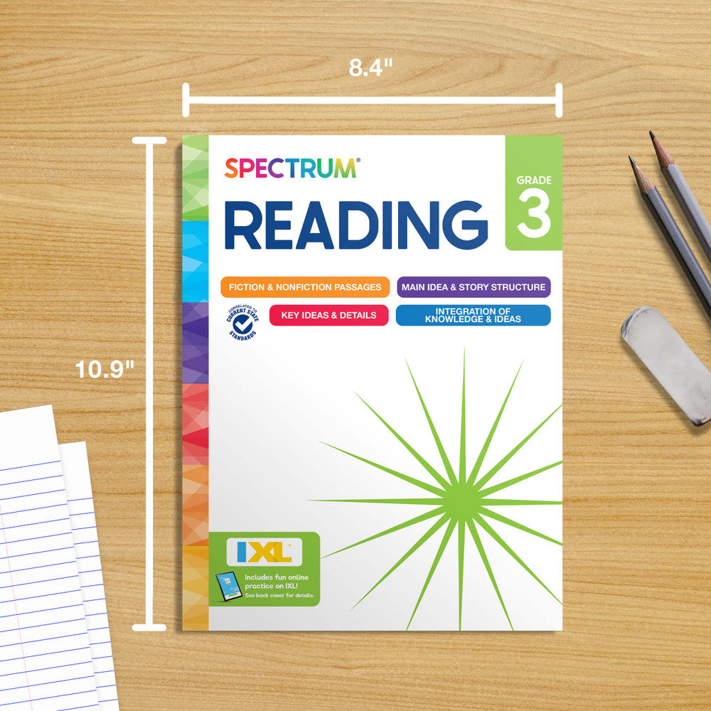 Spectrum Reading Workbook Grade 3 Paperback