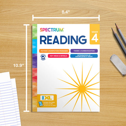 Spectrum Reading Workbook Grade 4 Paperback